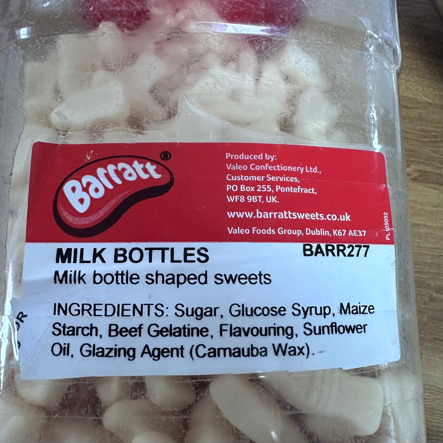 Barratt Milk Bottles