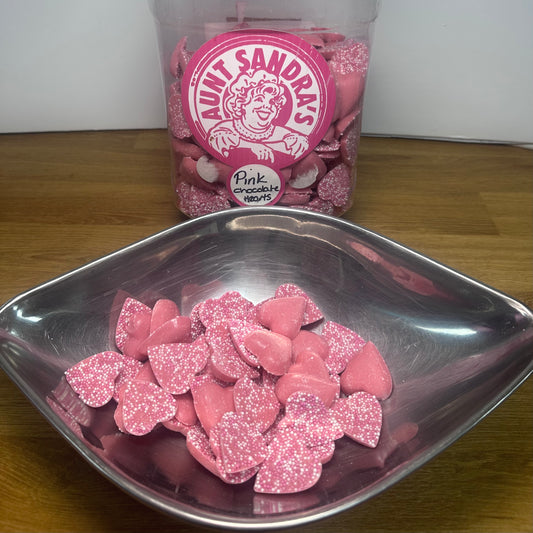 Pink Chocolate Hearts