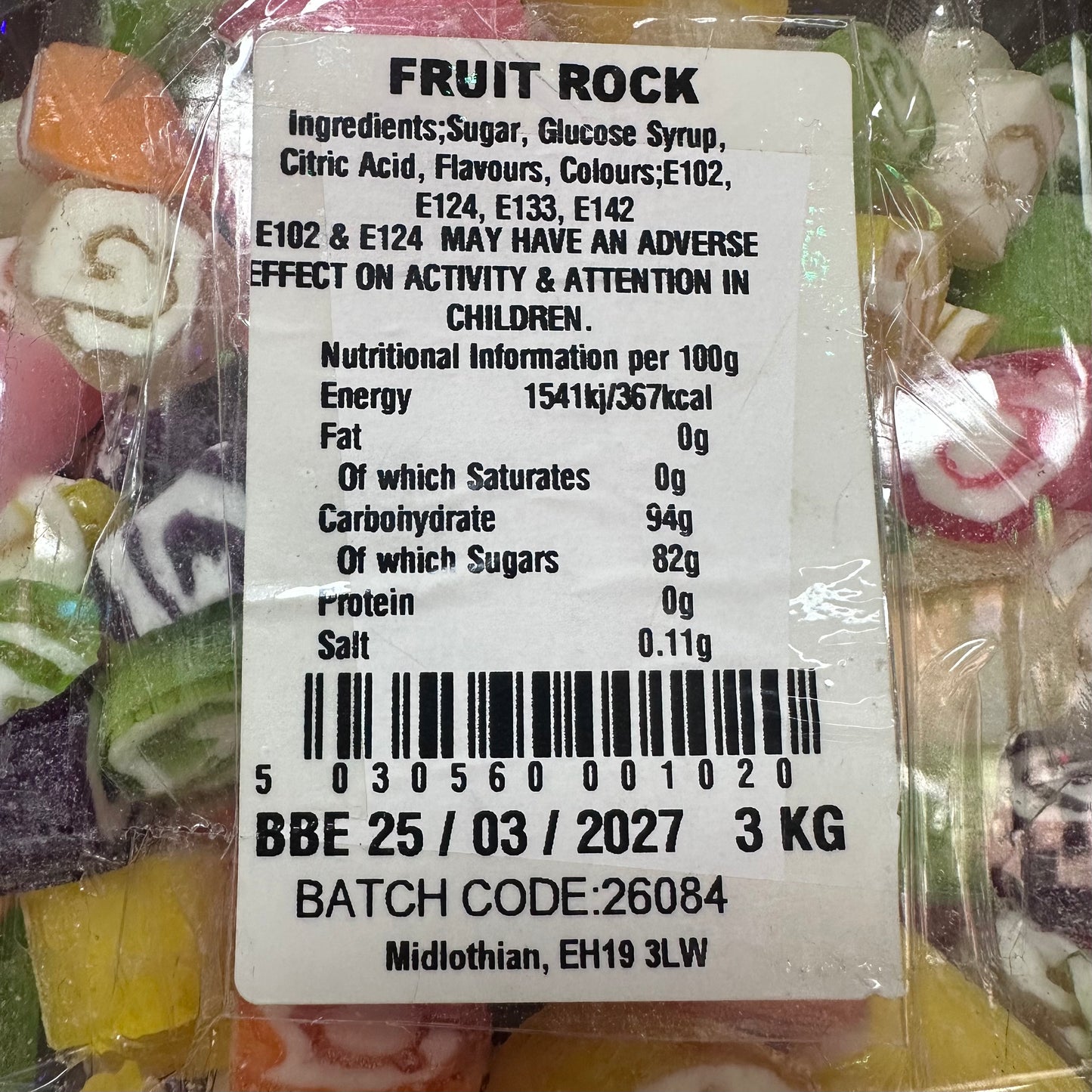 Fruit Rock Bites
