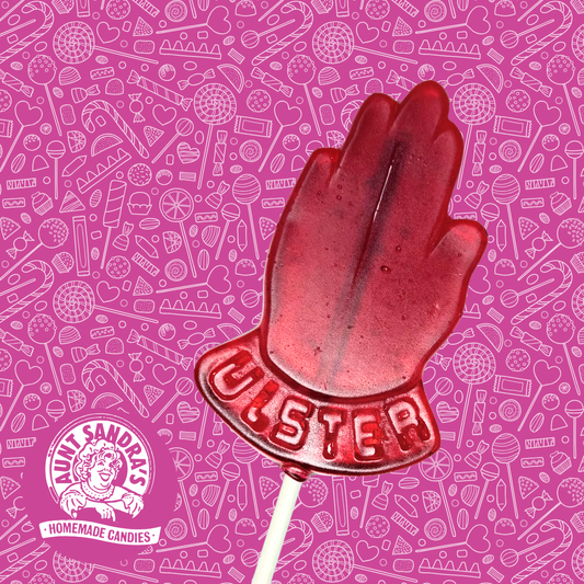 Red Hand Candy Lolly