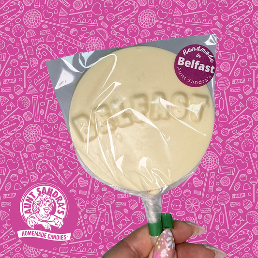 Belfast White Chocolate Lolly