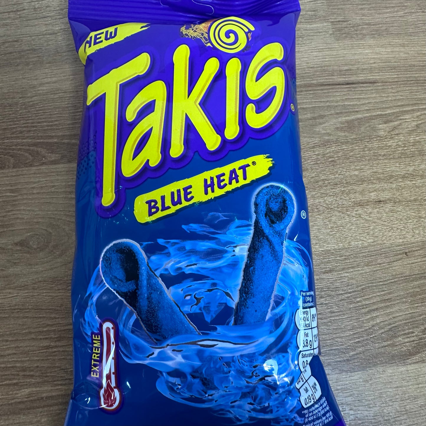 Takis Blue Heat