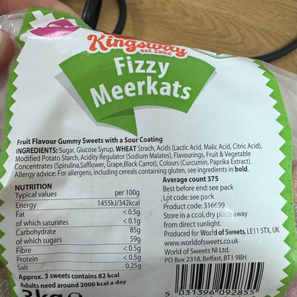 Kingsway Fizzy Meerkats