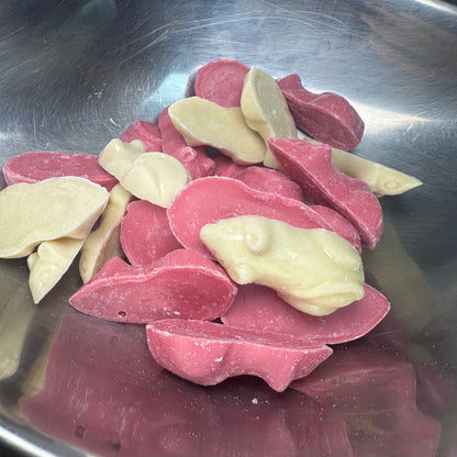 Pink and White Mice