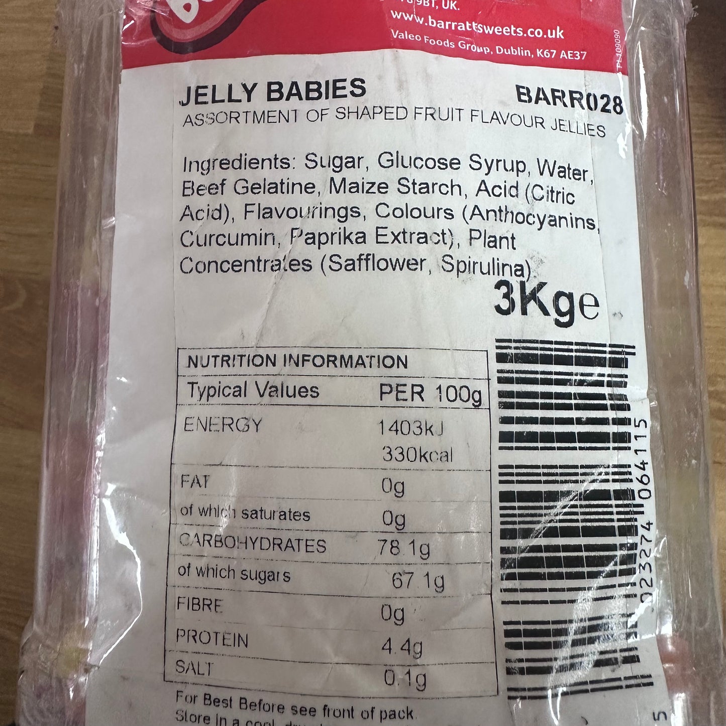Barratt Jelly Babies