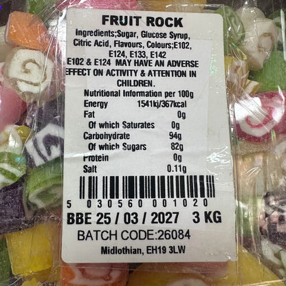 Fruit Rock Bites