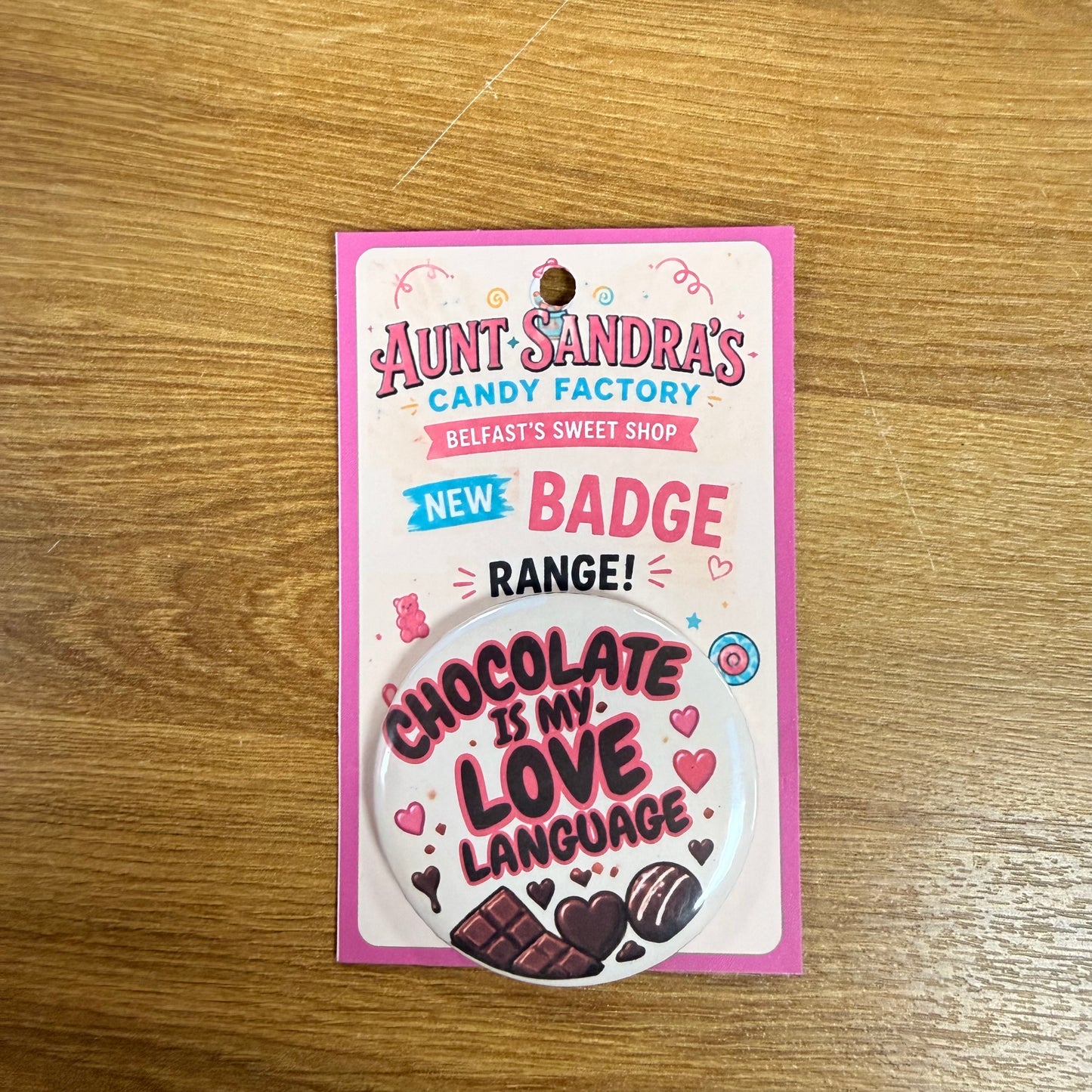 Chocolate Badge