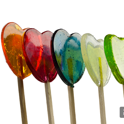 Candy Heart Lolly