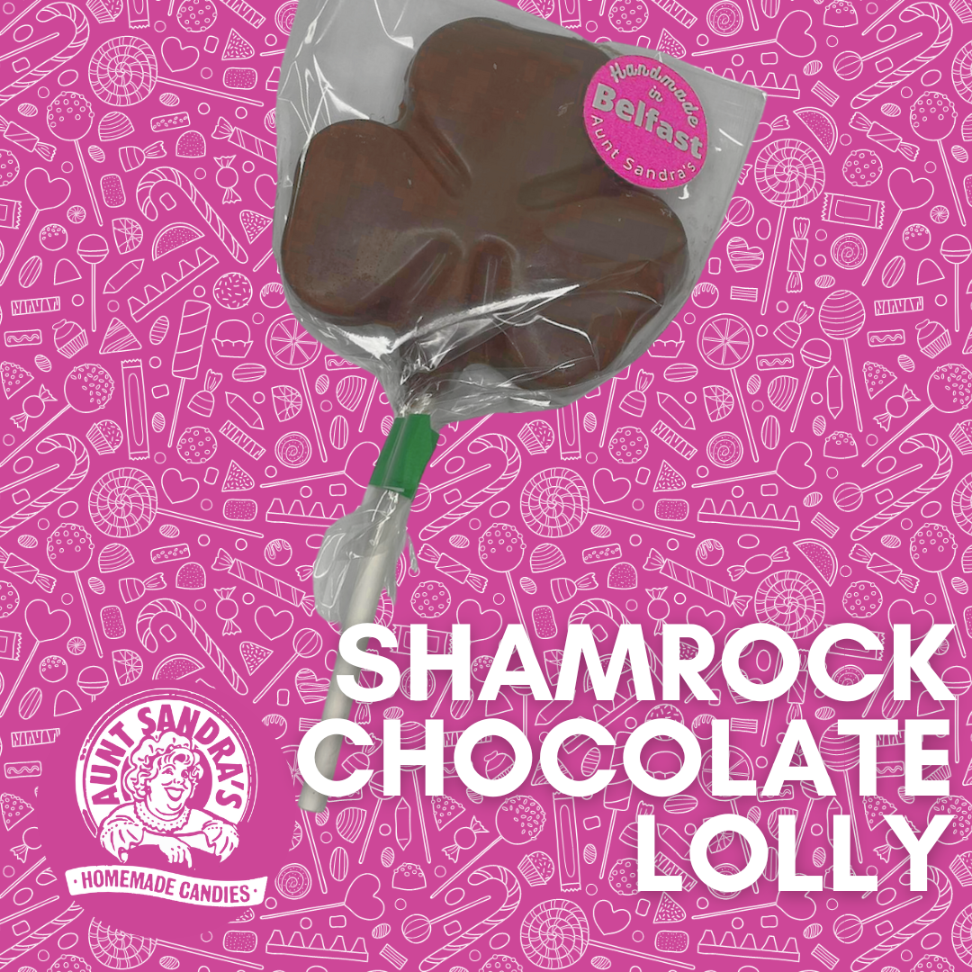 Shamrock Chocolate Lolly