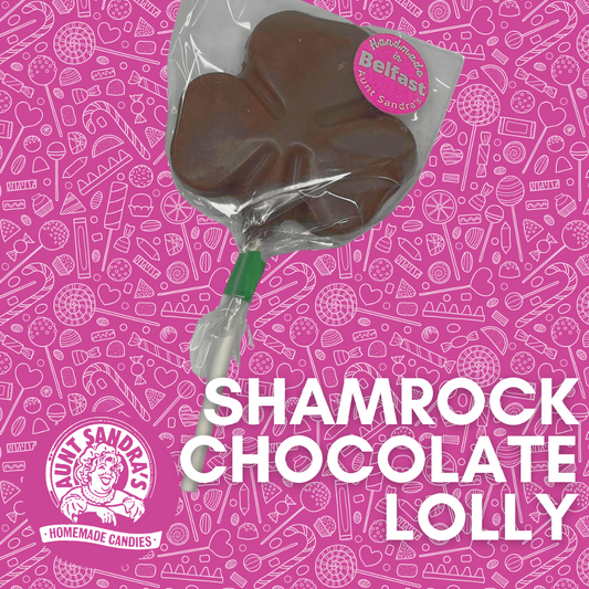 Shamrock Chocolate Lolly